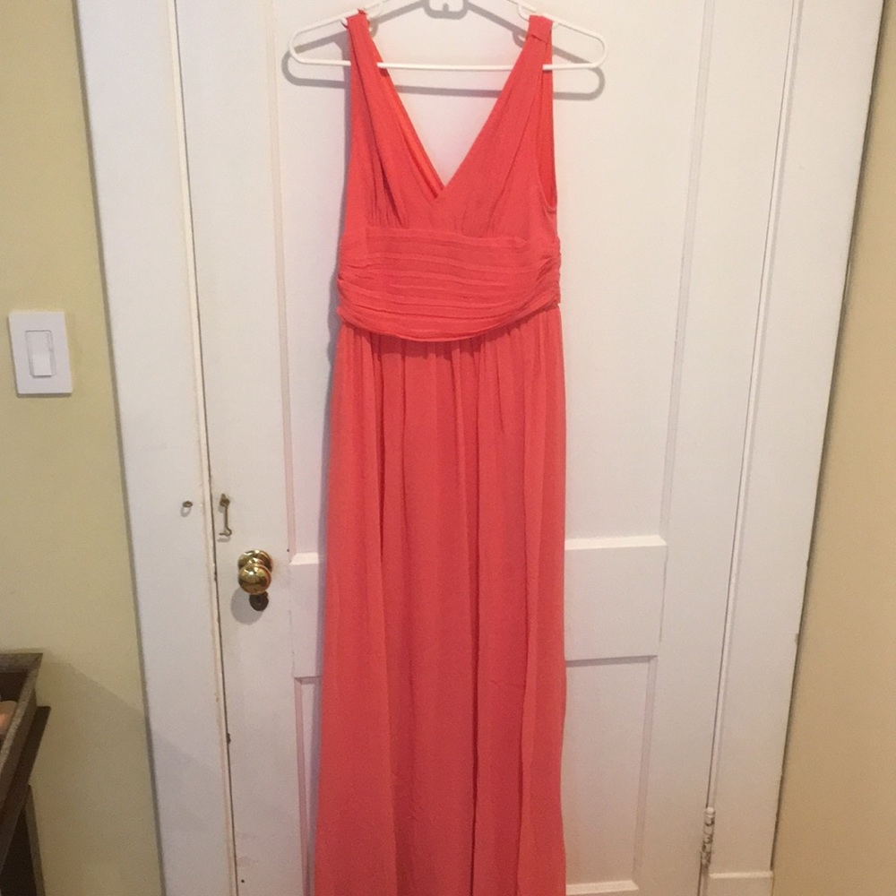 NWT Pink Long Homecoming/Prom Dress